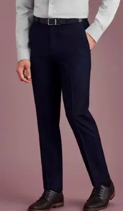 Centrecare Staff Men's Slim Fit Flat Front Pant 70716R Biz Corporates